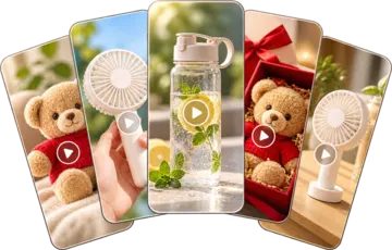 Năm video bán hàng dọc khác nhau